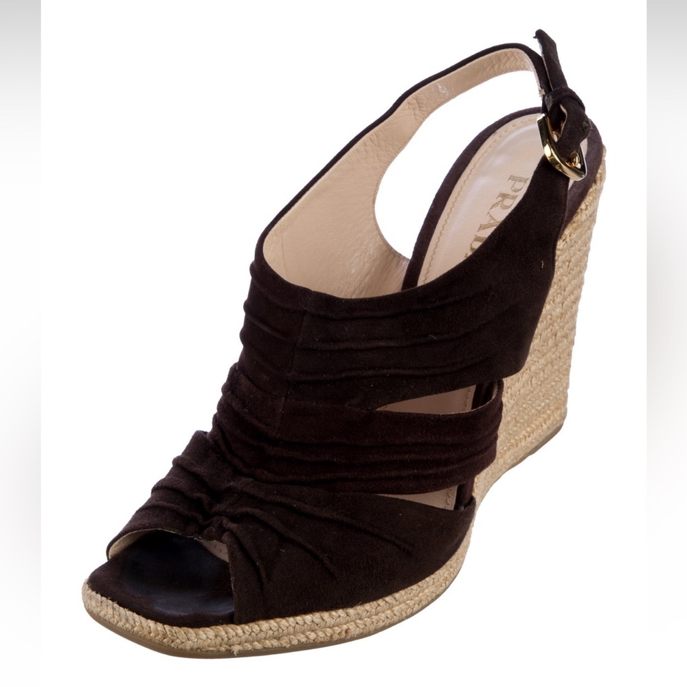Prada Suede Espadrilles